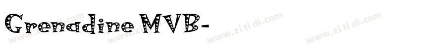 Grenadine MVB字体转换